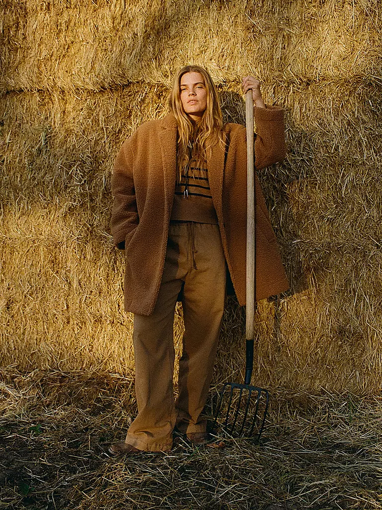 PENN&INK | Abrigo de imitación de piel | 