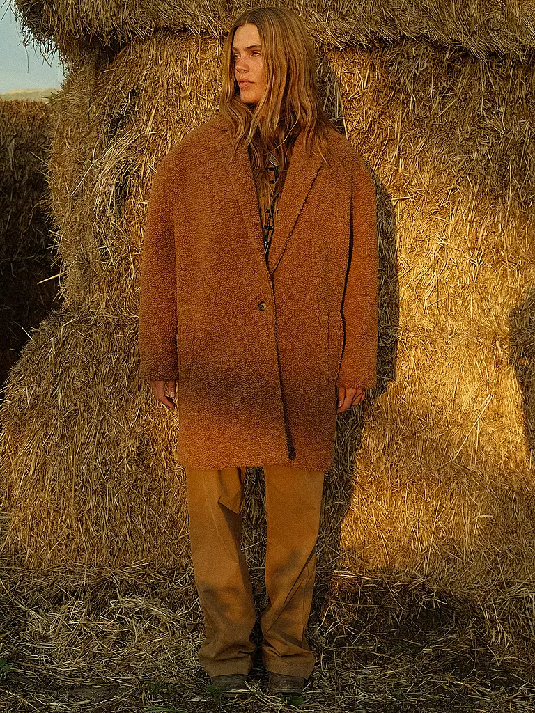 PENN&INK | Abrigo de imitación de piel | 