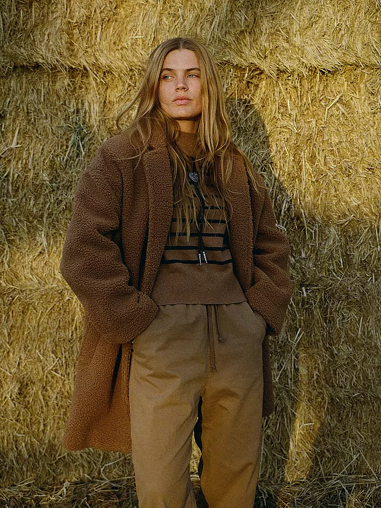 PENN&INK | Abrigo de imitación de piel | 