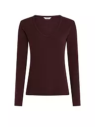 PENN&INK | Camiseta de manga larga | Rojo oscuro