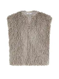 PENN&INK | Chaqueta con aspecto de piel | Gris claro