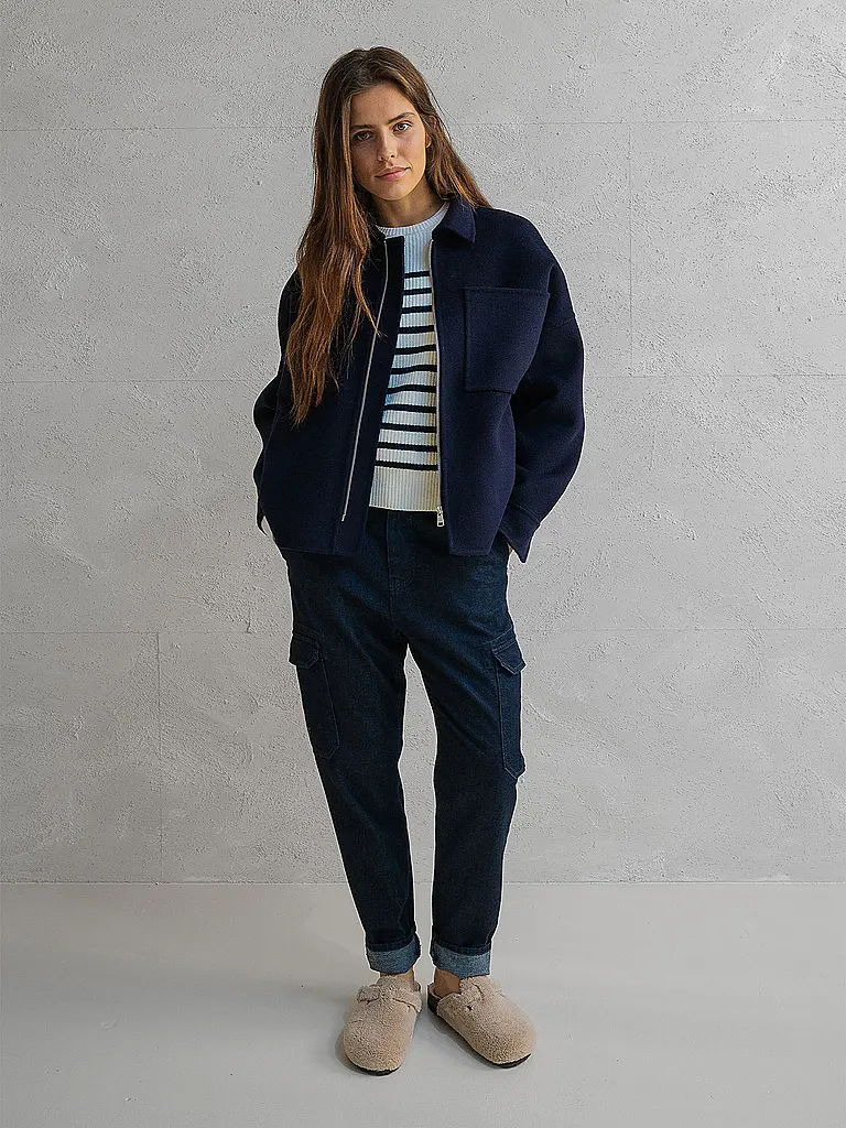 PENN&INK | Chaqueta de lana | dunkelblau