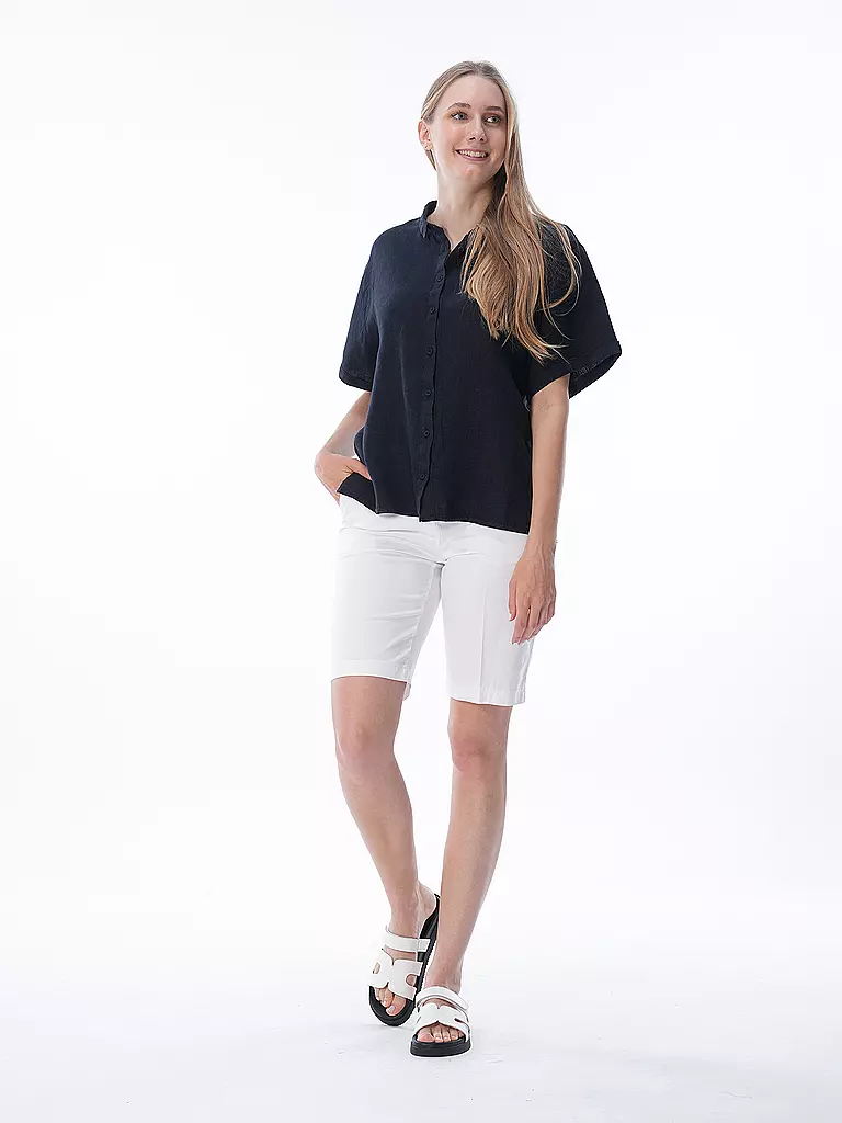 PENN&INK | Leinenbluse  | Azul oscuro