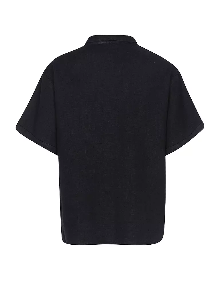 PENN&INK | Leinenbluse  | Azul oscuro