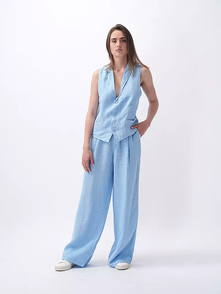 PENN&INK | Leinenhose | Azul