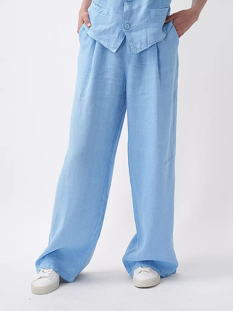 PENN&INK | Leinenhose | Azul