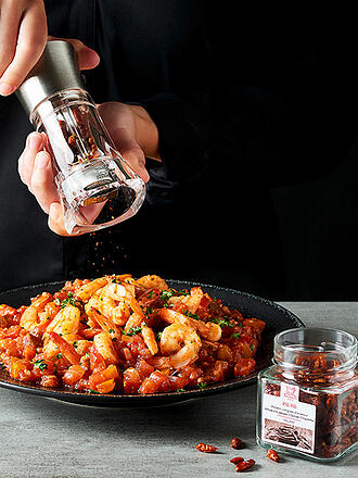 PEUGEOT | Molinillo de chile "Ouessant" 14cm (Acrílico/Acero inoxidable)