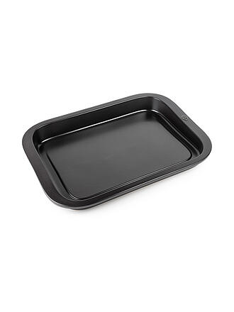 PEUGEOT | Bandeja para horno PLANCHA rectangular de cerámica negra de 43 cm