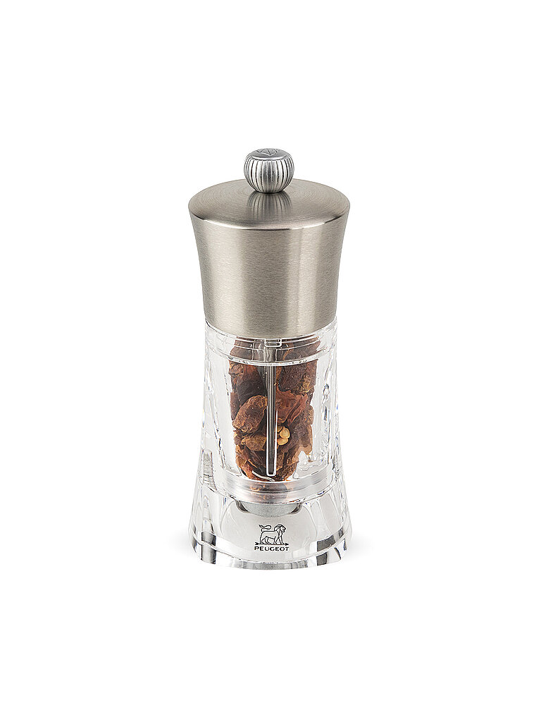 Molinillo de chile Ouessant 14cm (Acrílico/Acero inoxidable) plata