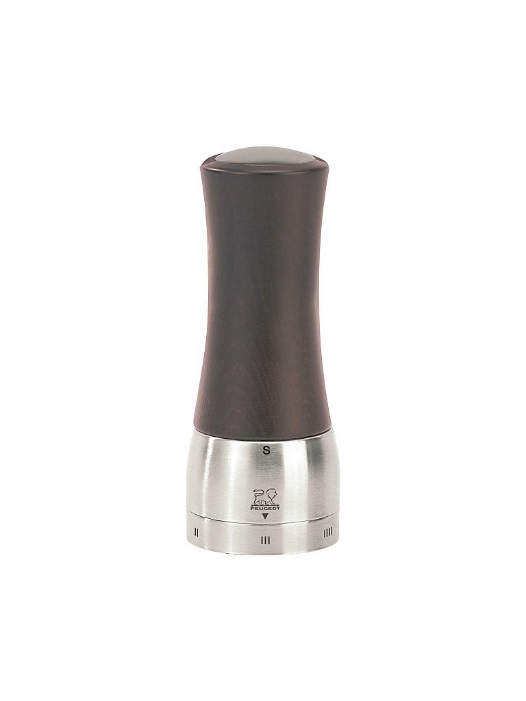 Salero Madras 16cm (Chocolate/Acero inoxidable) marrón