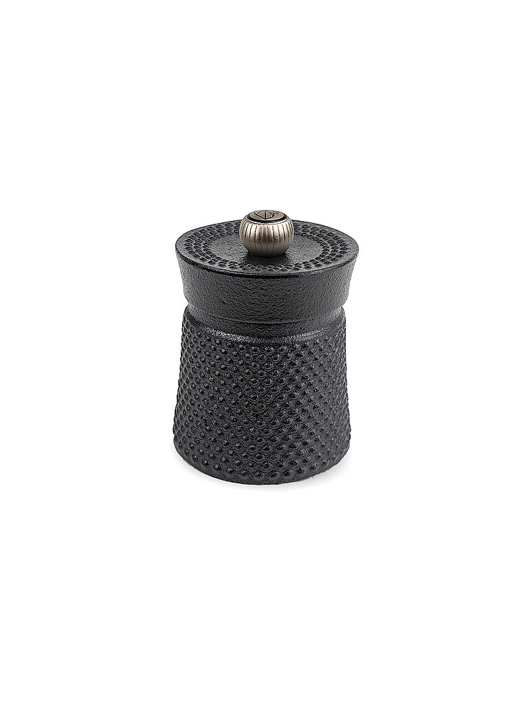Molinillo de pimienta de hierro fundido Bali Fonte negro 8 cm negro