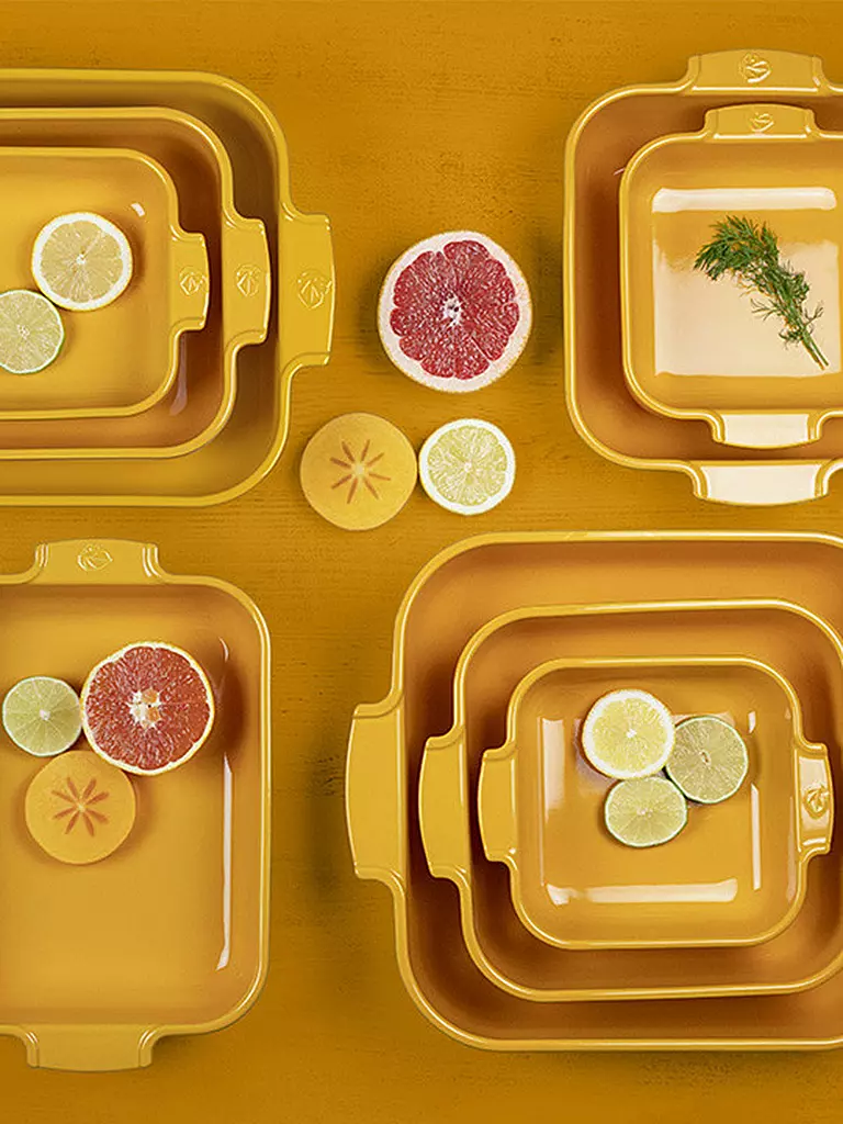 PEUGEOT | Fuente para horno Appolia 40cm Azafrán | Amarillo