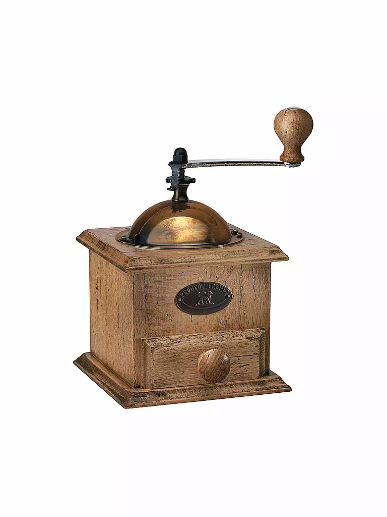 PEUGEOT | Molinillo de café "Antique" 21cm (Haya Antigua) | Marrón