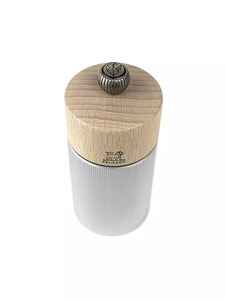 PEUGEOT | Molinillo de pimienta 18cm LINE Alu / Haya - Natural | Beige