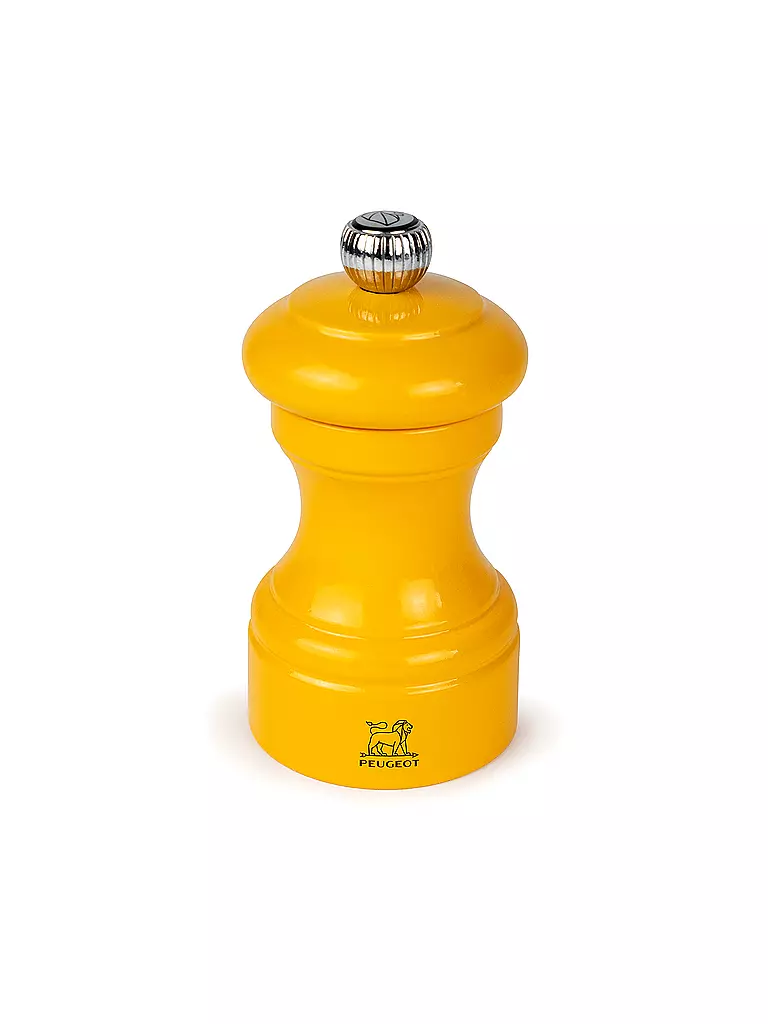 PEUGEOT | Molinillo de pimienta BISTRORAMA 10cm Haya / Azafrán | Amarillo