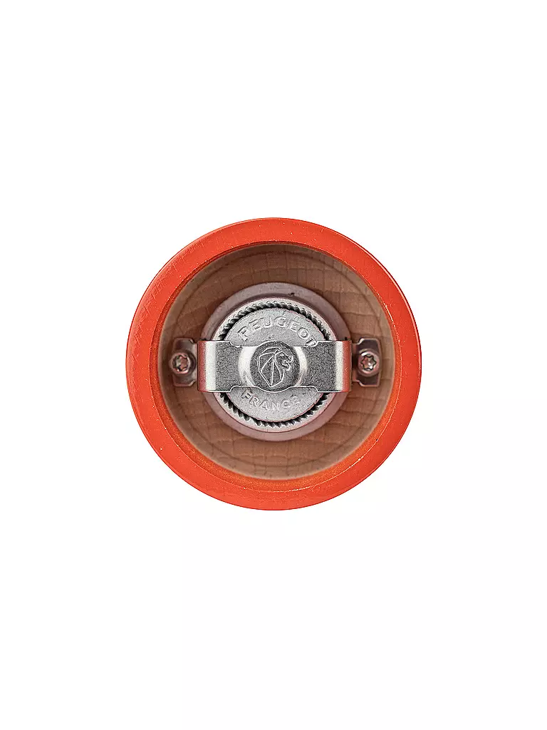 PEUGEOT | Molinillo de pimienta BISTRORAMA 10cm Haya/Terracota | Naranja