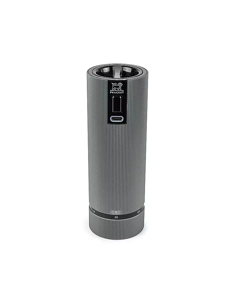 PEUGEOT | Molinillo de pimienta eléctrico ELECTRIC LINE 15cm Carbon | grau