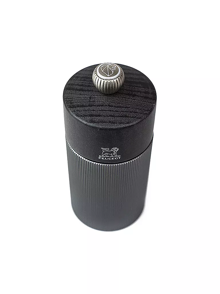 PEUGEOT | Molinillo de sal 18cm LINE Alu / Gris Carbono | Gris
