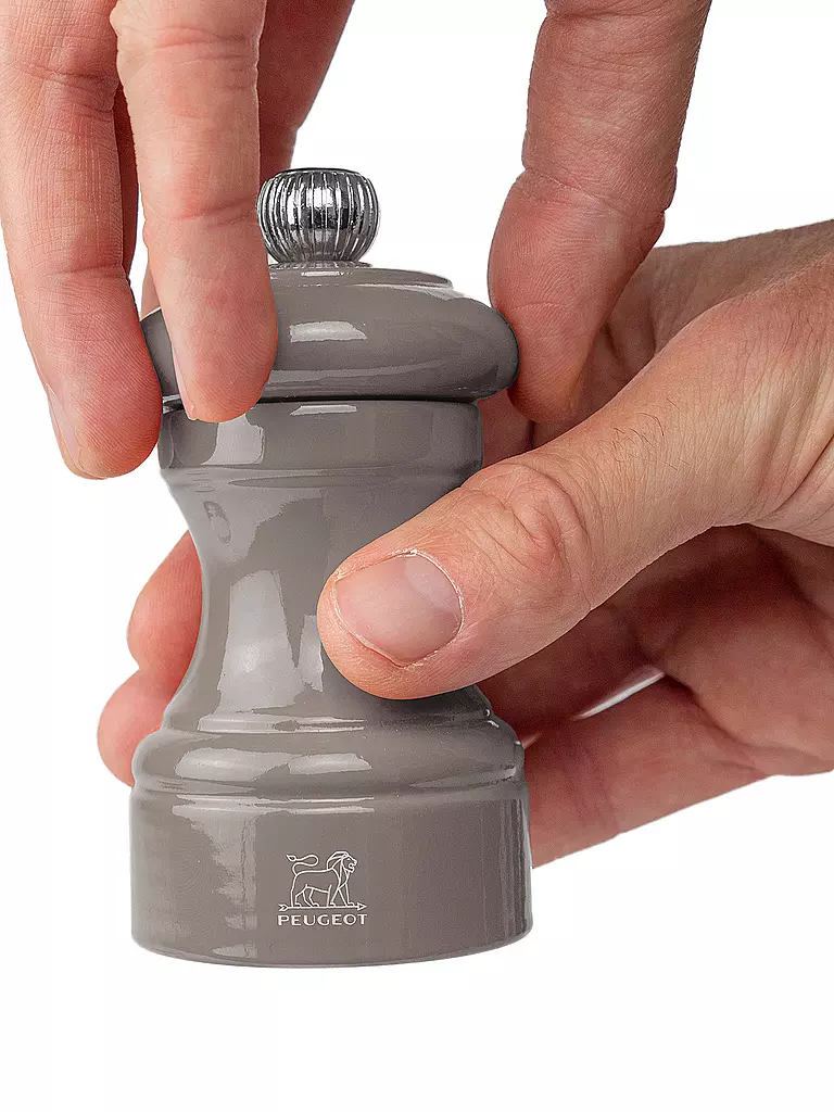 PEUGEOT | Molinillo de sal BISTRORAMA 10cm Haya/Taupe | Gris