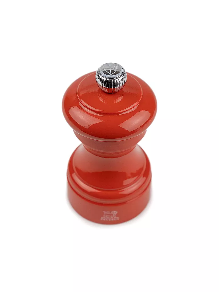PEUGEOT | Molinillo de sal BISTRORAMA 10cm Haya/Terracota | Naranja