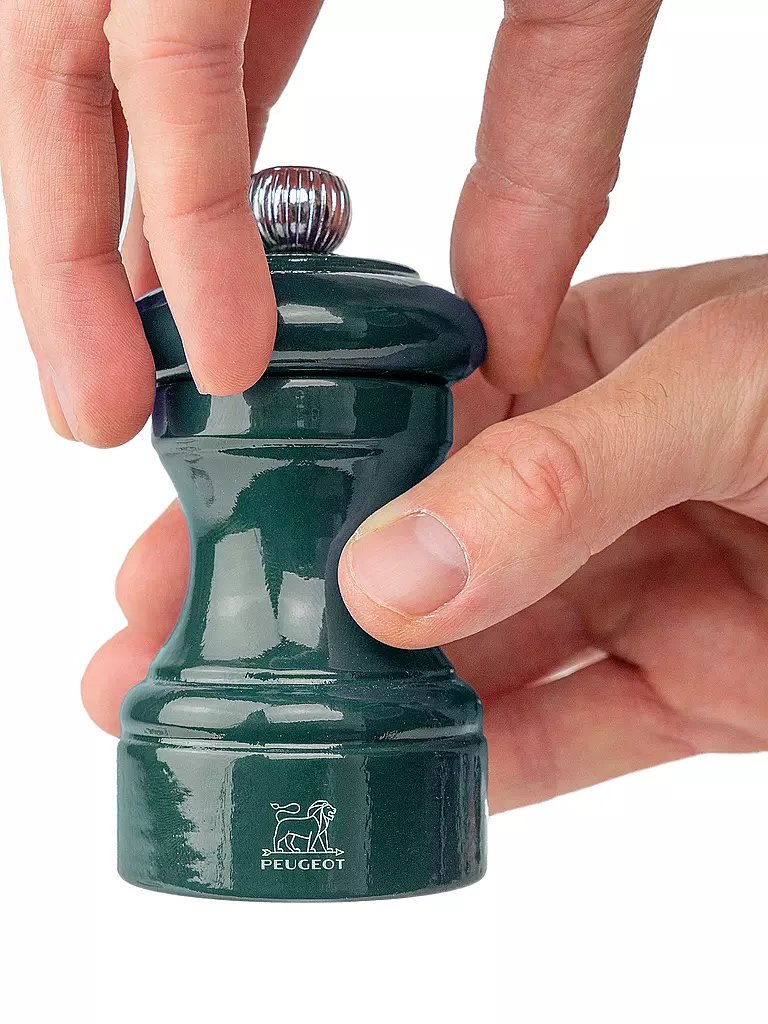 PEUGEOT | Molinillo de sal BISTRORAMA 10cm Haya/Verde bosque |