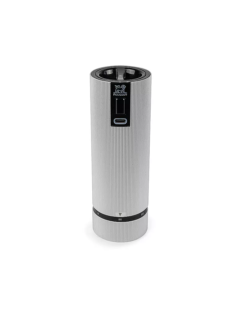PEUGEOT | Molinillo de sal eléctrico ELECTRIC LINE 15cm Aluminio | silber