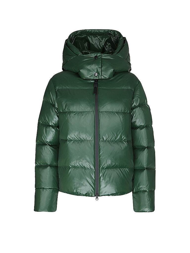 Chaqueta acolchada de plumas KENID verde oscuro 40