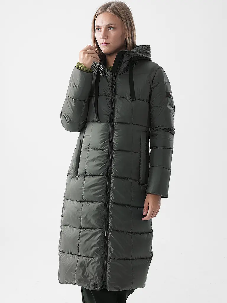 PEUTEREY | Abrigo acolchado de plumón NUNKI MQN 02 | Gris