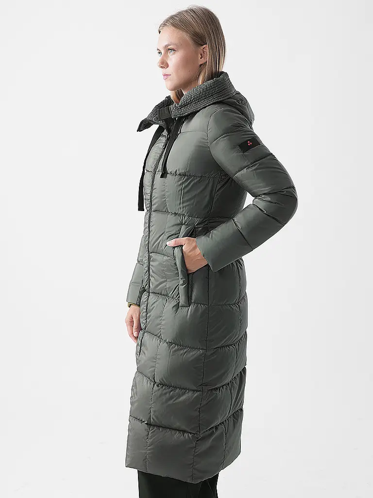 PEUTEREY | Abrigo acolchado de plumón NUNKI MQN 02 | Gris