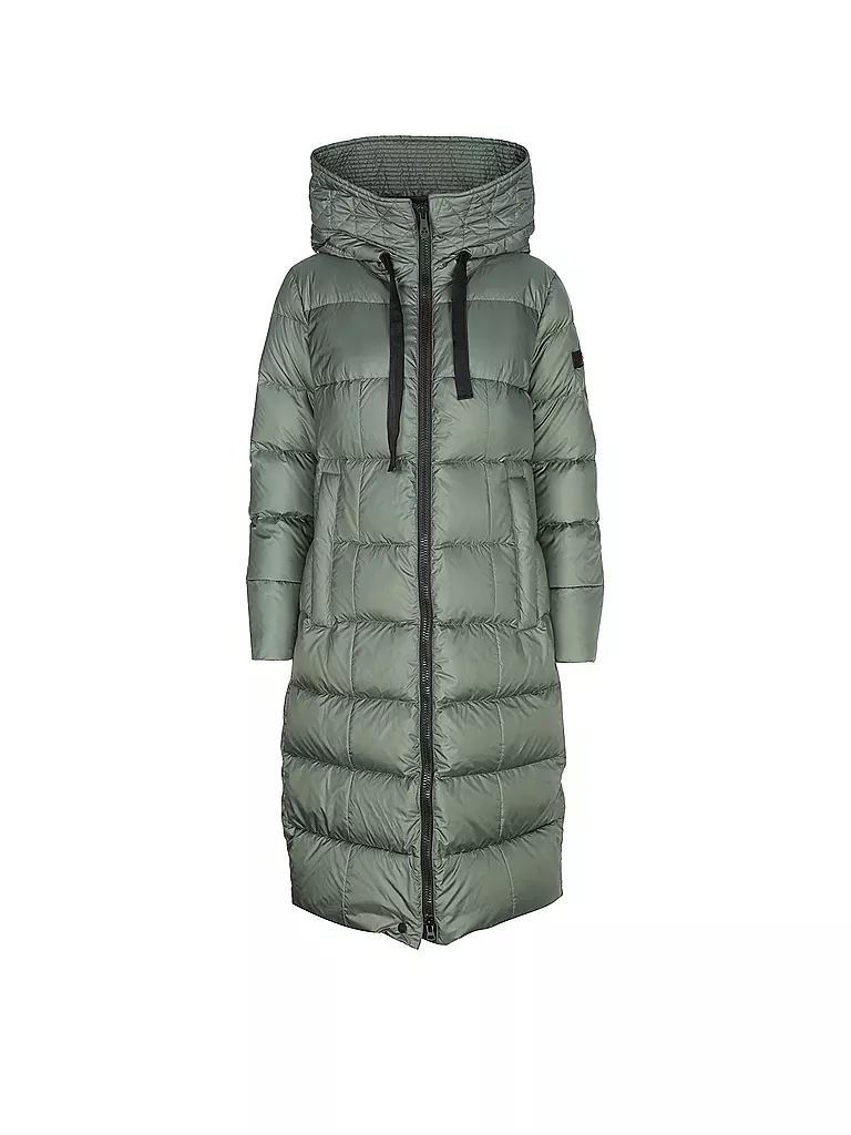 PEUTEREY | Abrigo acolchado de plumón NUNKI | Oliva