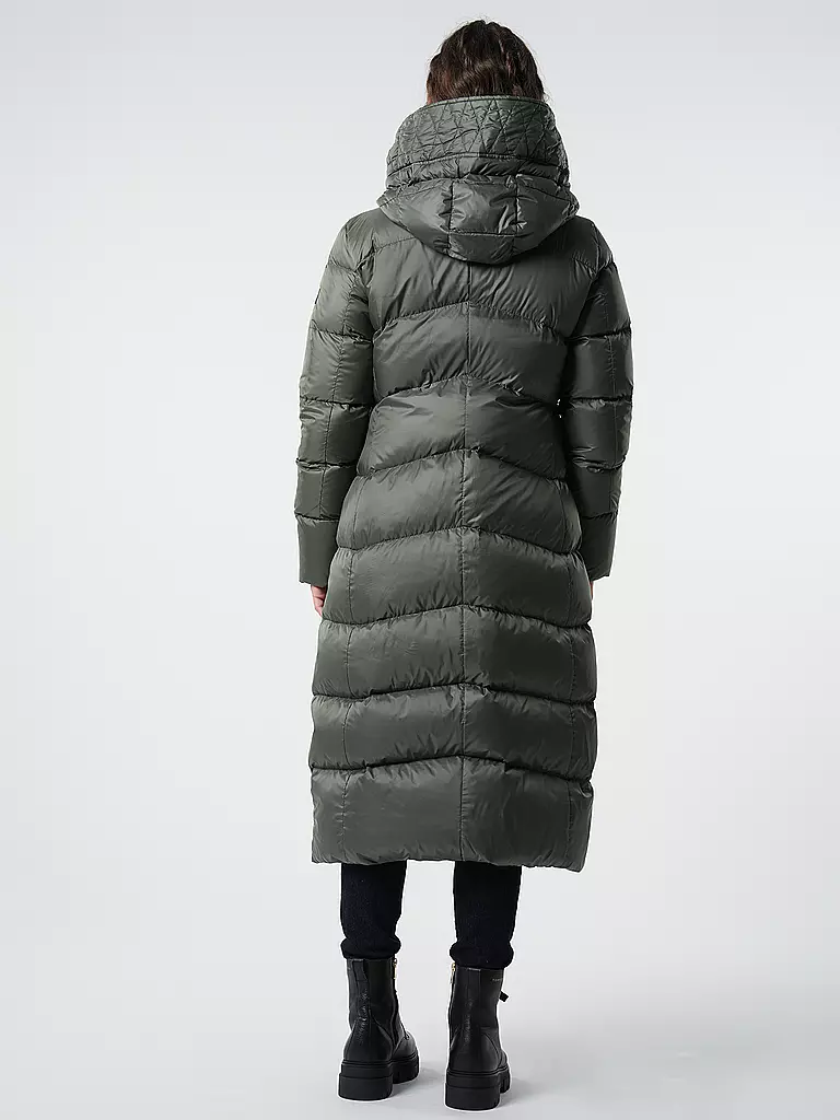 PEUTEREY | Abrigo acolchado de plumón NUNKI | Oliva
