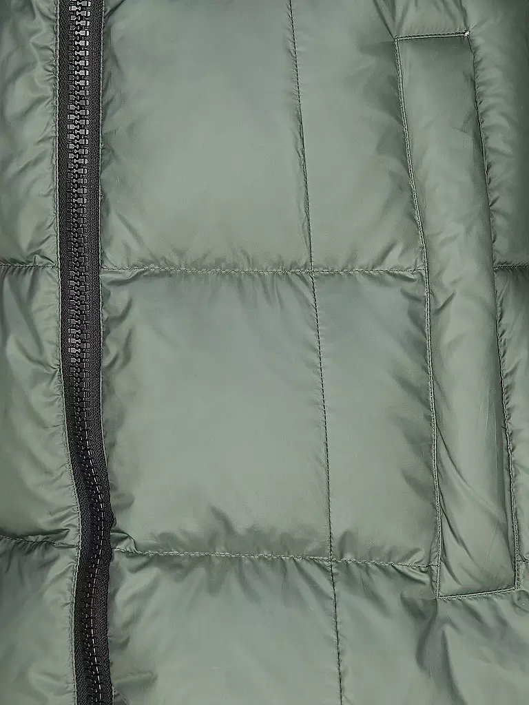 PEUTEREY | Abrigo acolchado de plumón NUNKI | Oliva