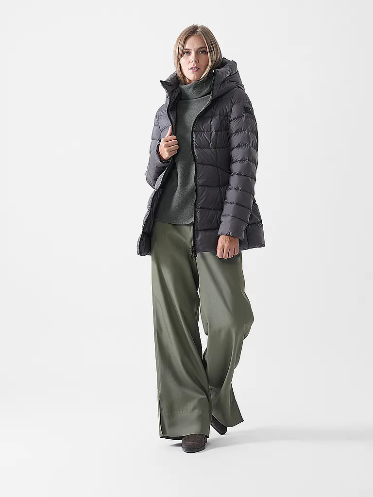 PEUTEREY | Chaqueta acolchada de plumón ESDRA MQN 02 | Gris