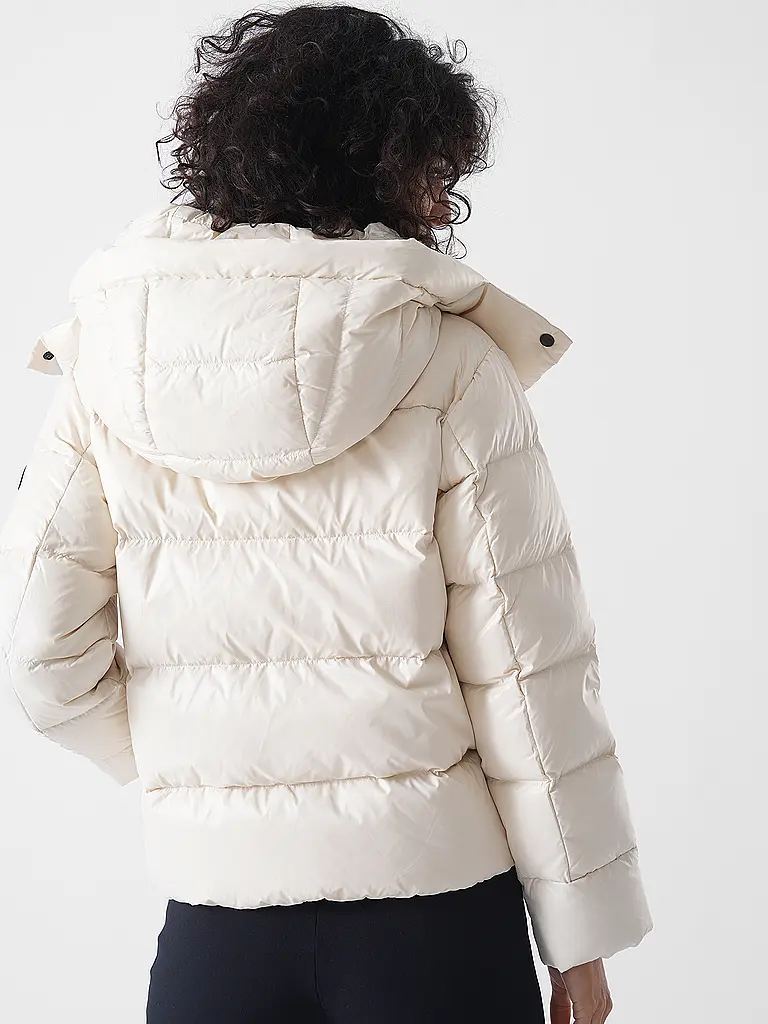 PEUTEREY | Chaqueta acolchada de plumón KENID LKS | Crema