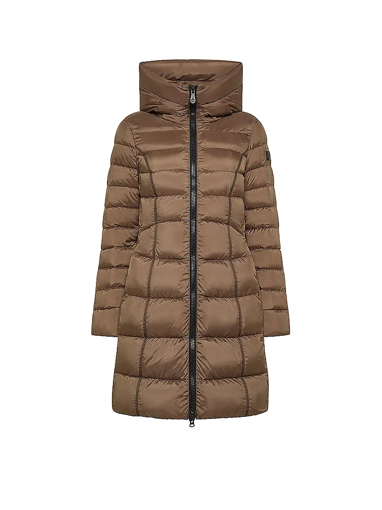 PEUTEREY | Chaqueta acolchada de plumón LEVARIA | Marrón