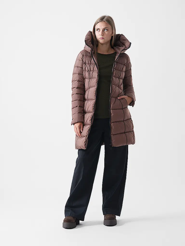 PEUTEREY | Chaqueta acolchada de plumón LEVARIA | Marrón