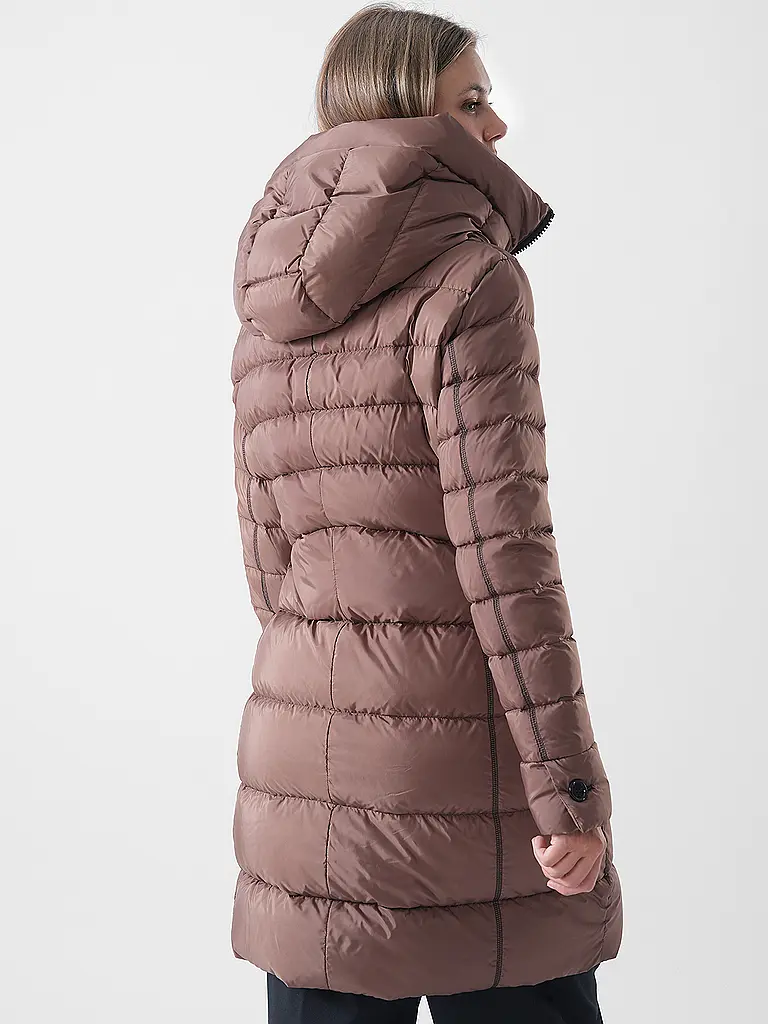 PEUTEREY | Chaqueta acolchada de plumón LEVARIA | Marrón