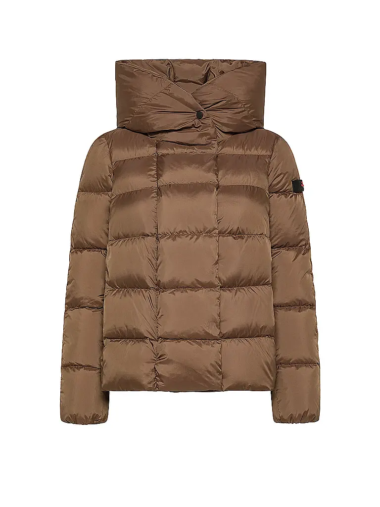 PEUTEREY | Chaqueta acolchada de plumón TUCANO MQN 02 | Marrón