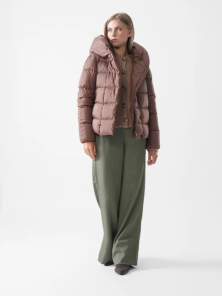 PEUTEREY | Chaqueta acolchada de plumón TUCANO MQN 02 | Marrón