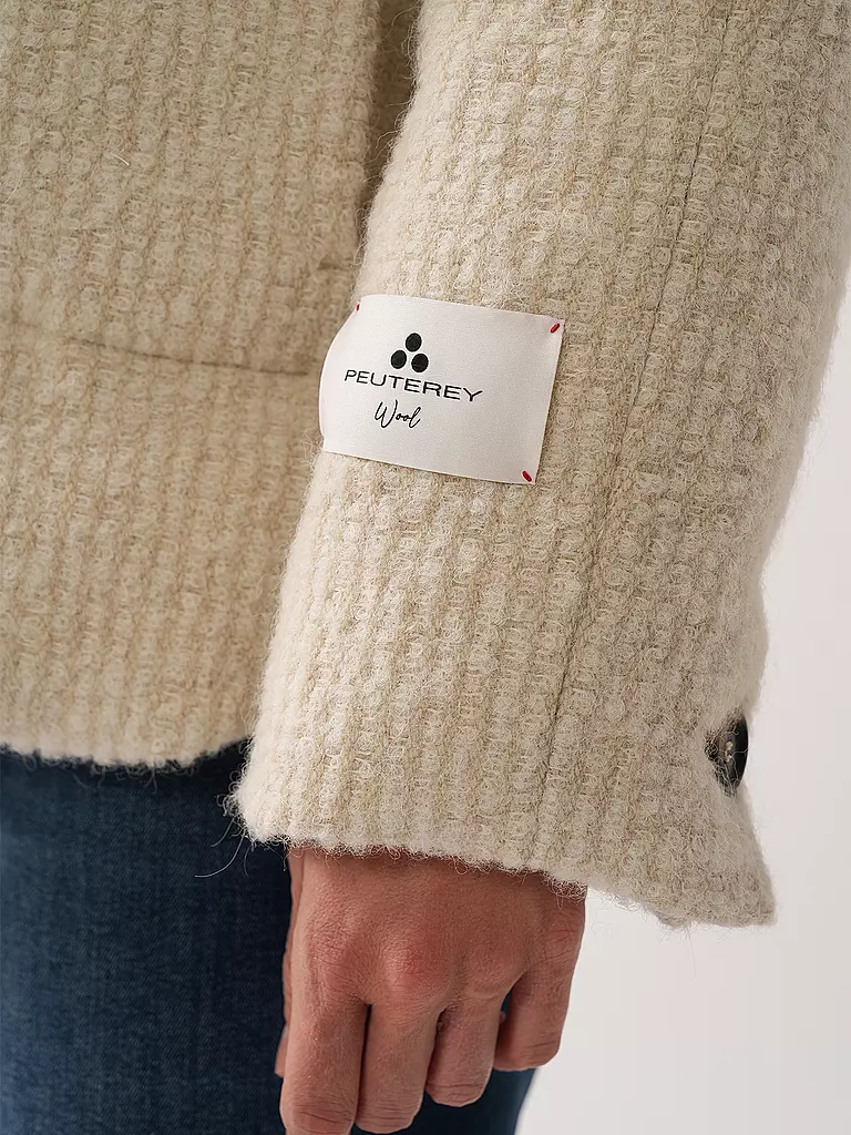 PEUTEREY | Daunenjacke TAMBOC BOUCLE | Crema