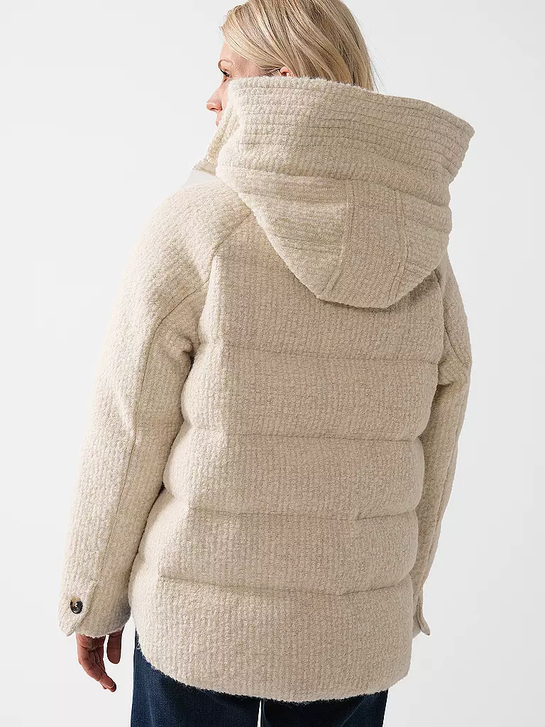 PEUTEREY | Daunenjacke TAMBOC BOUCLE | Crema