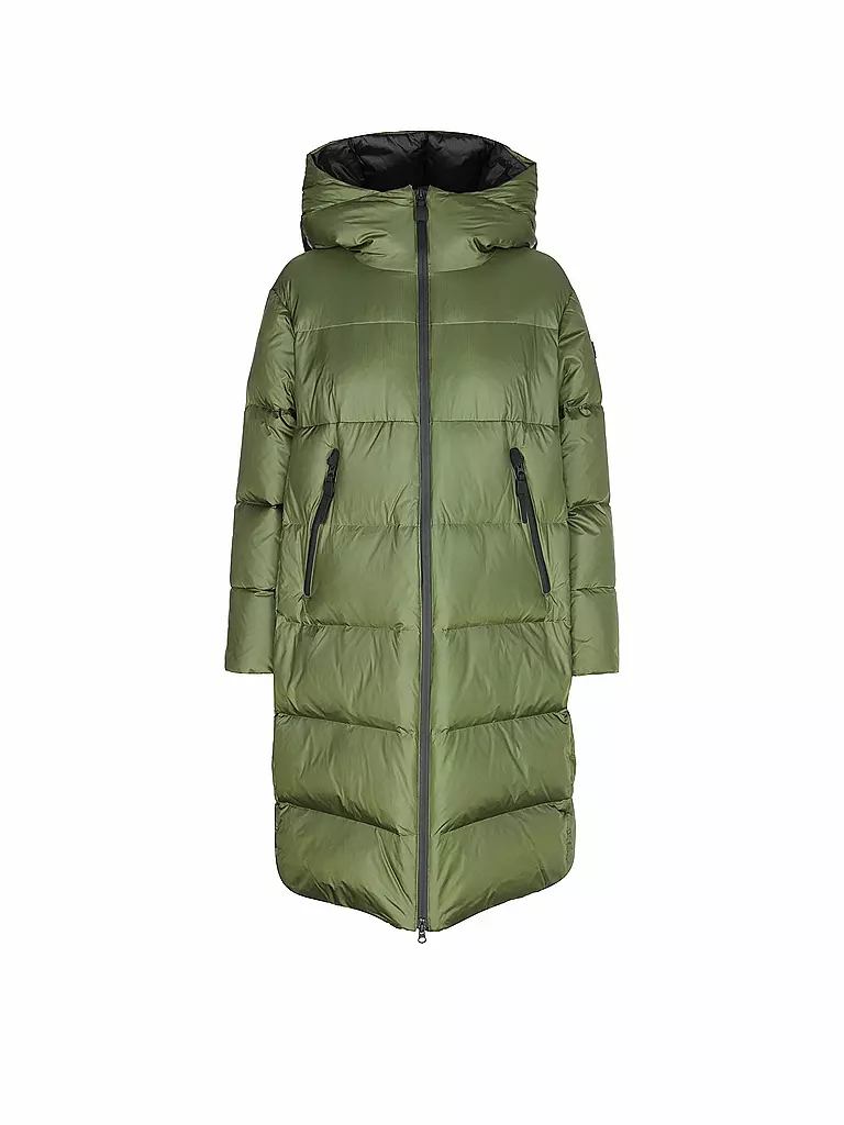 PEUTEREY | Daunenmantel SELECTRIC | Verde oscuro