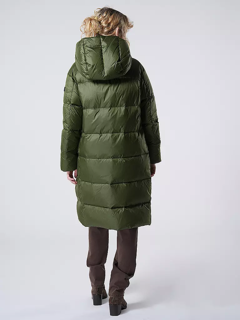 PEUTEREY | Daunenmantel SELECTRIC | Verde oscuro