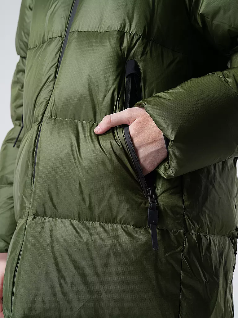 PEUTEREY | Daunenmantel SELECTRIC | Verde oscuro
