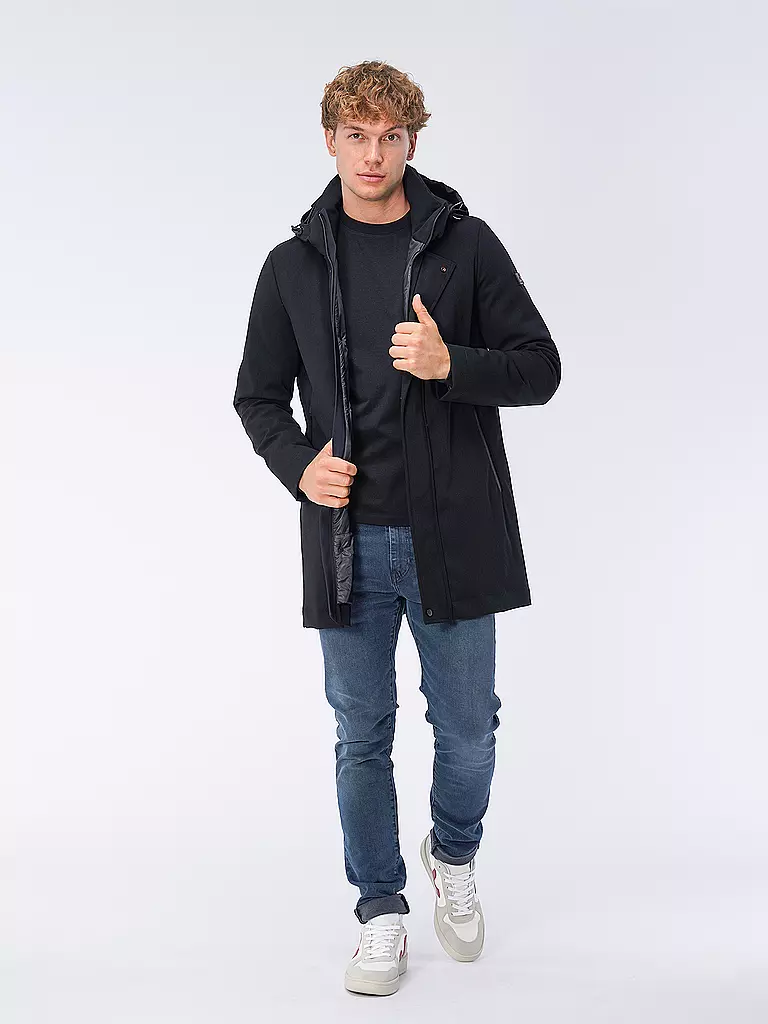 PEUTEREY | Parka ALBALI  | Negro