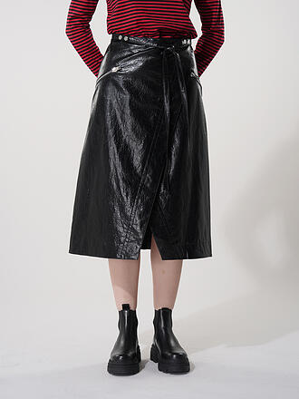 PHILLIP LIM | Midi falda de efecto cuero