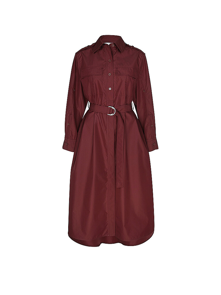 Maxivestido rojo oscuro 34