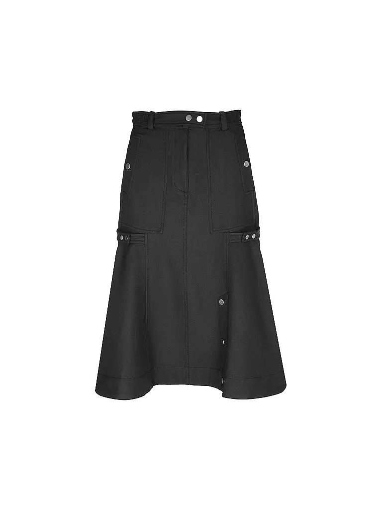 PHILLIP LIM | Midi falda | Negro
