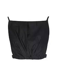PHILLIP LIM | Top corto ajustado | Negro