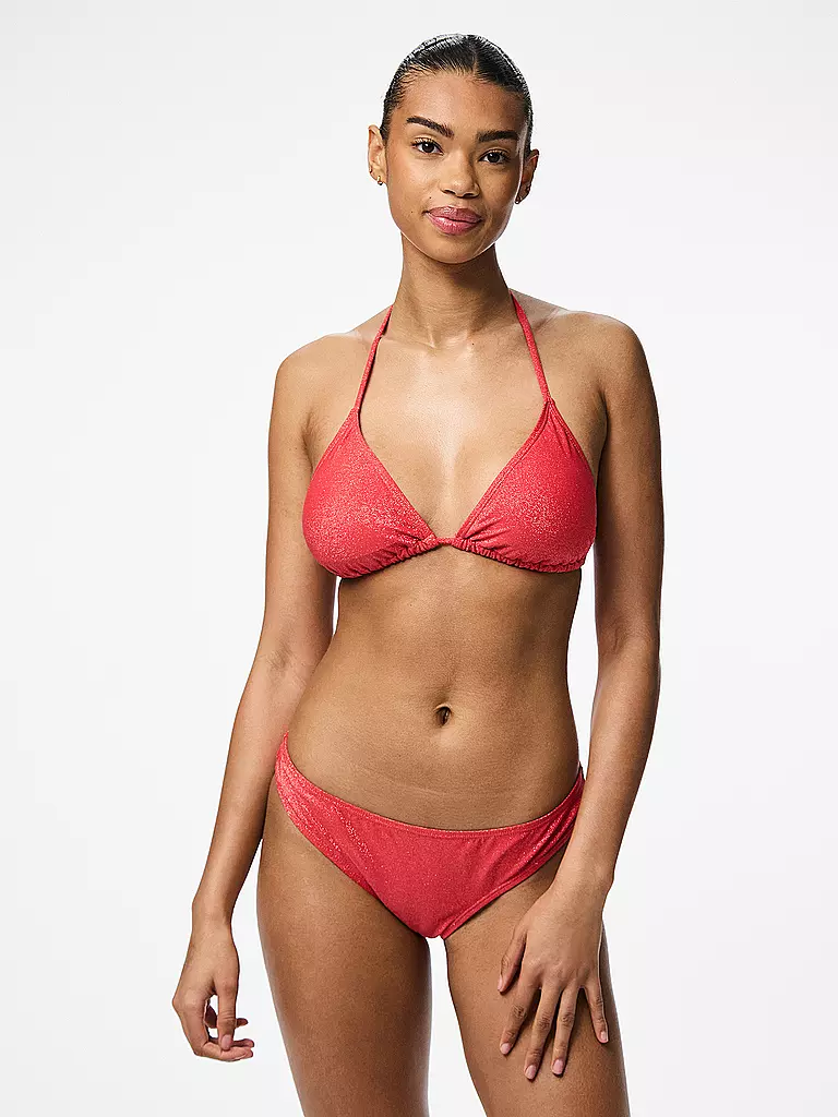 PIECES | Bikini Oberteil PCLAOMI | Rojo